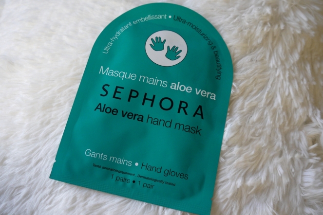 Masque pour les mains à l'Aloe Vera de Sephora