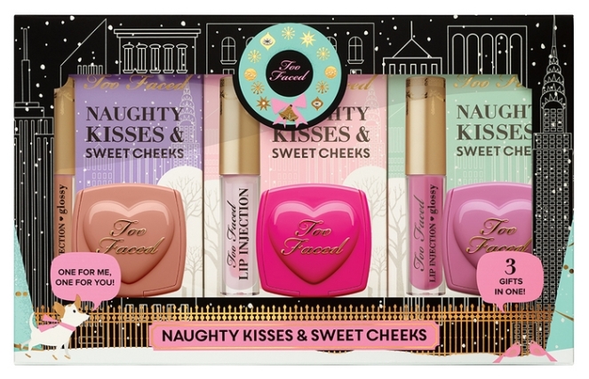 Naughty Kisses Sweet Cheeks Too Faced Noël 2016